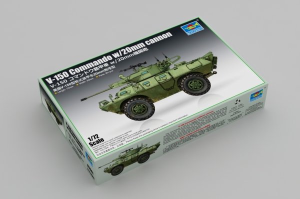 Trumpeter 07441 V-150 Commando w/20mm cannon 1/72
