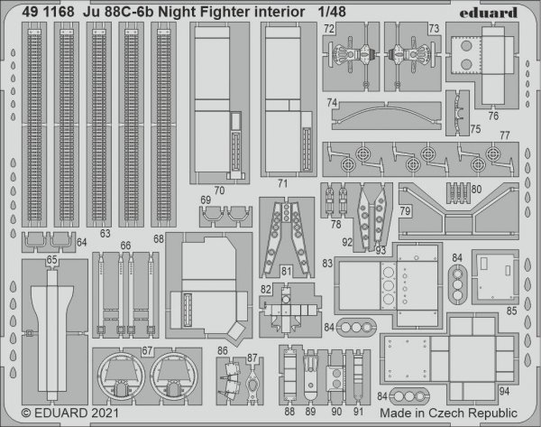 Eduard BIG49288 Ju 88C-6b Night Fighter ICM 1/48