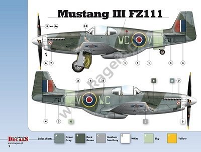 Kagero KD32003 Mustangs over Europe Part 1 Nos. 303 &amp; 309 Squadrons 1/32