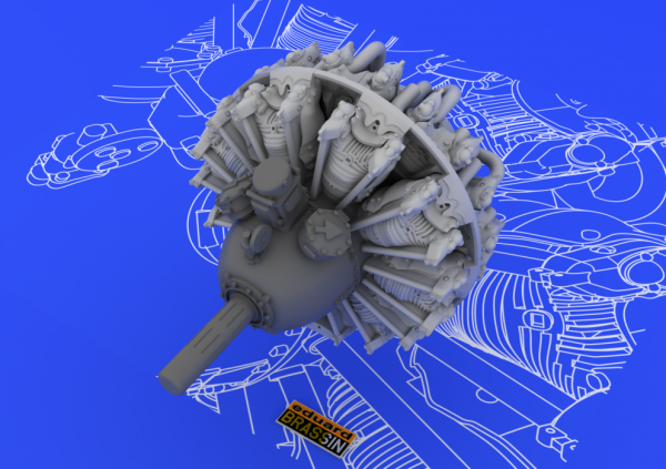 Eduard 648056 R-2800-10 engine 1/48 (Eduard)