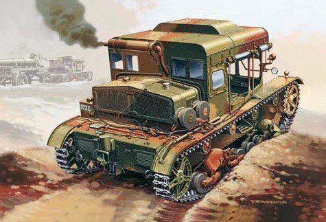 Mirage Hobby 72891 C7P Heavy Artillery Tractor (1:72)