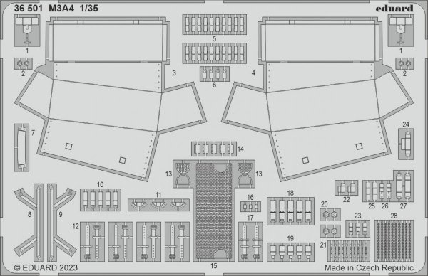 Eduard 36501 M3A4 I LOVE KIT 1/35