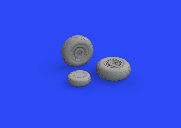 Eduard 672205 B-25 wheels AIRFIX 1/72
