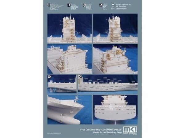 MK1 Design MS-70013 COLOMBO EXPRESS DETAIL-UP PART 1/700