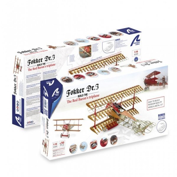 ARTESANIA LATINA 20350 Fokker DR.I 1918 Red Baron 1/16