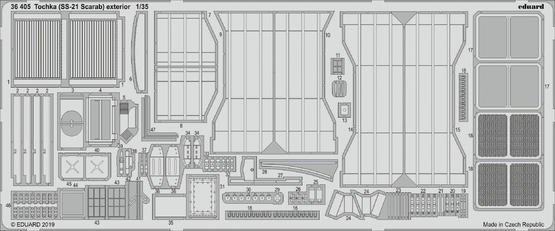 Eduard 36405 Tochka (SS-21 Scarab) exterior 1/35 HOBBY BOSS