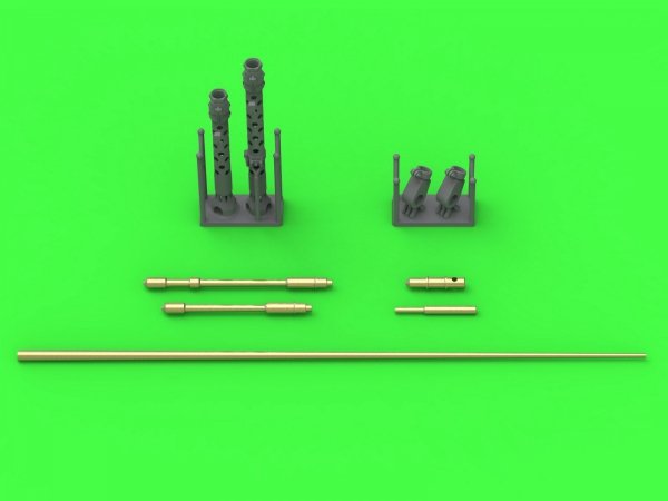 Master GM-16-009 PzKpfw I - lufy km-ów MG-13K oraz antena (do modelu Takom) 1/16