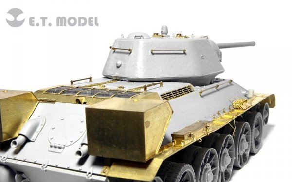 E.T. Model EA35-016 WWII Soviet T-34/76 Mod.1942 Fender For DRAGON Kit 1/35