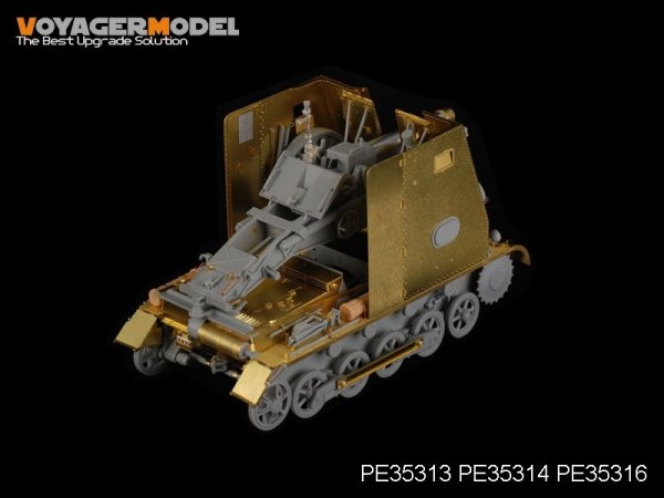 Voyager Model PE35313 WWII German 150mm s.IG.33(Sf) auf Pz.Kpfw.I Ausf.B Basic For DRAGON 6259 1/35