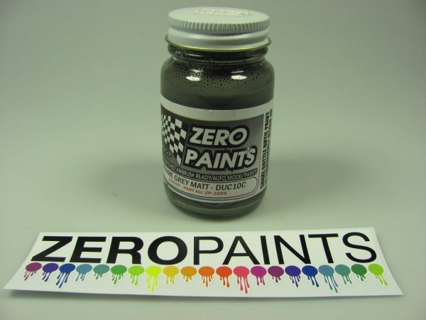 Zero Paints ZP-1005-DUC10C Ducati Paints 60ml Frame Grey Matt DUC10C