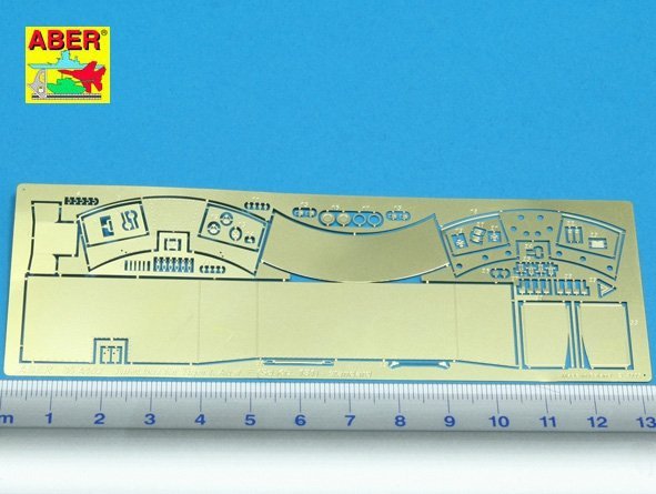 Aber 35A102 Turret stowage bin for german tank Pz. Kpfw. VI Tiger I, standard model (1:35)