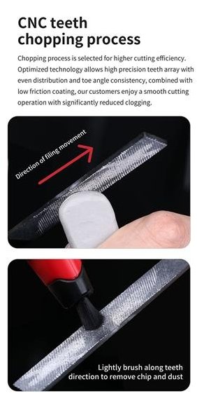 DSPIAE AT-FX01 Coated Stainless Steel File 400 / 800 (1 piece)