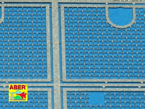 Aber 35G15 Grilles for german tank Sd.Kpz. 181 Tiger I (1:35)