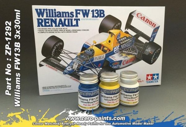 Zero Paints ZP-1292 Williams Renualt FW13B - 3x30ml