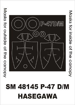 Montex SM48145 P-47D/M HASEGAWA