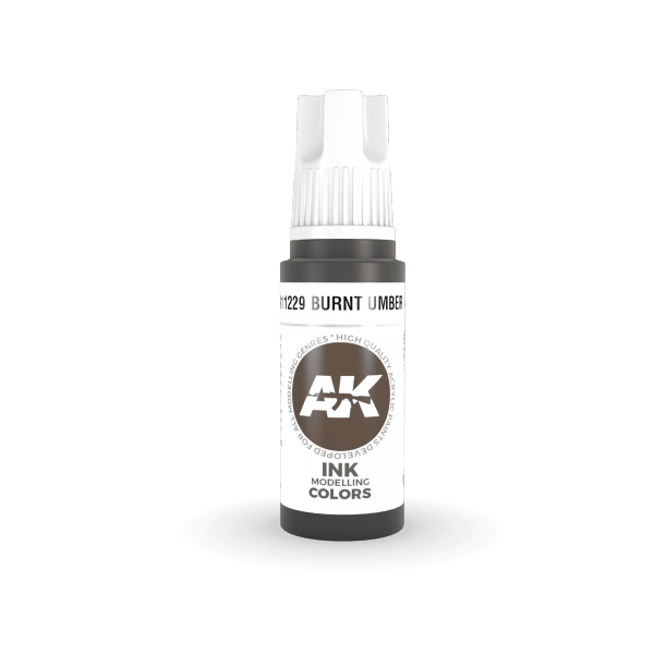 AK Interactive AK11229 BURNT UMBER – INK 17ml