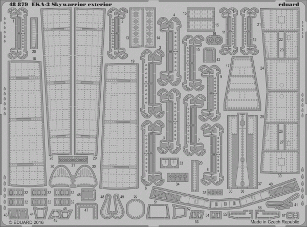 Eduard 48879 EKA-3 Skywarrior exterior 1/48 TRUMPETER