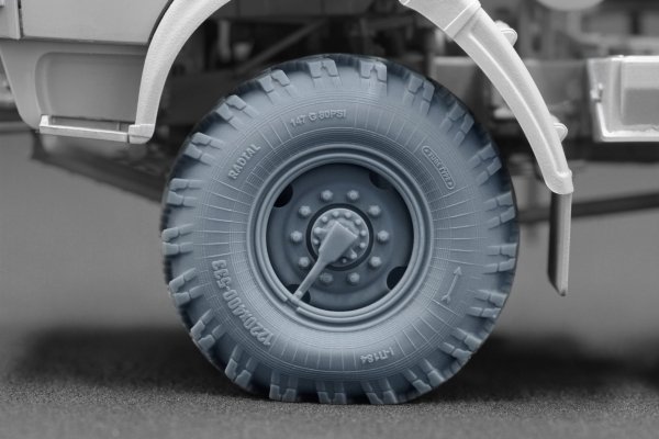 ScaleX WM 35009S Kamaz 4310 Sagged wheel set (for Trumpeter) 1/35