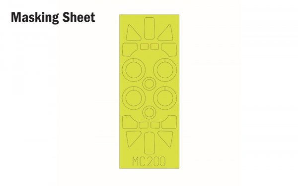 Italeri 2516 Macchi MC.200 Saetta 1/32