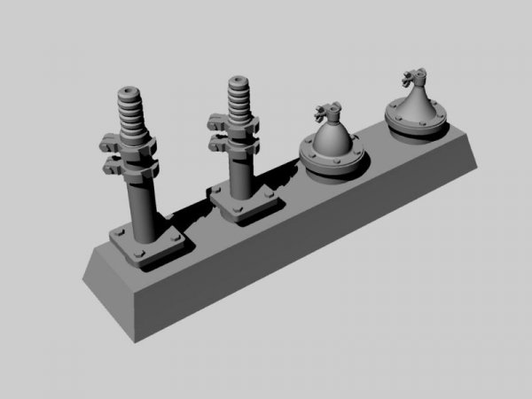 Panzer Art RE35-219 No19 British antenna set for AFV 1/35