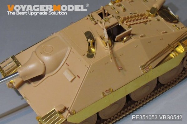 Voyager Model PE351053B WWII German Sd.Kfz.138/2 Hetzer Tank Destroyer Late Version (B ver include Gun Barrel) For ACADMY 13230/13277 1/35