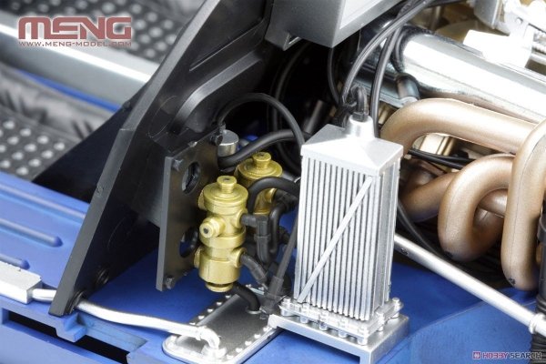 Meng Model RS-002 Ford GT40 Mk.II'66 1/12