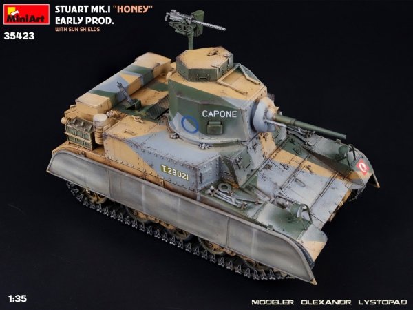 MiniArt 35423 Stuart Mk.I “Honey” Early Prod. w/Sun Shields 1/35