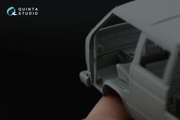 Quinta Studio QD35138 Bundeswehr VW T3 Family 3D-Printed &amp; coloured Interior on decal paper (Takom) 1/35
