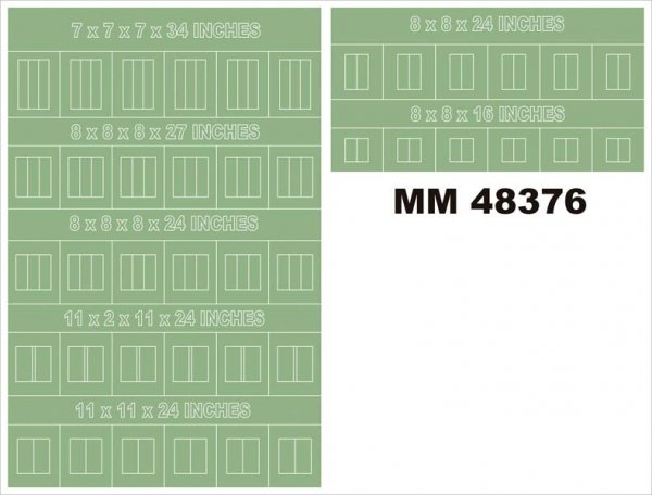 Montex MM48376 RAF STANDARD FIN FLASH 1/48