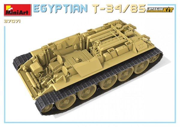 MiniArt 37071 EGYPTIAN T-34/85. INTERIOR KIT 1/35