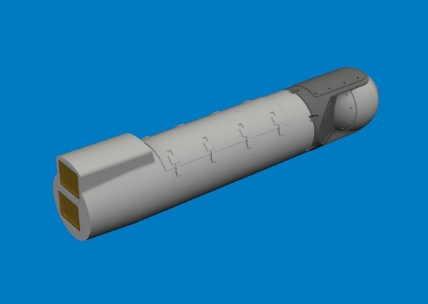 Eduard 672452 AN/AAQ-28 Litening - precision targeting pod (3D-Printed) 1/72