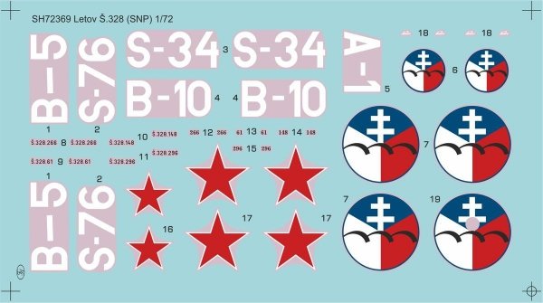 Special Hobby 72369 Letov S.328 Slovak National Uprising 1/72