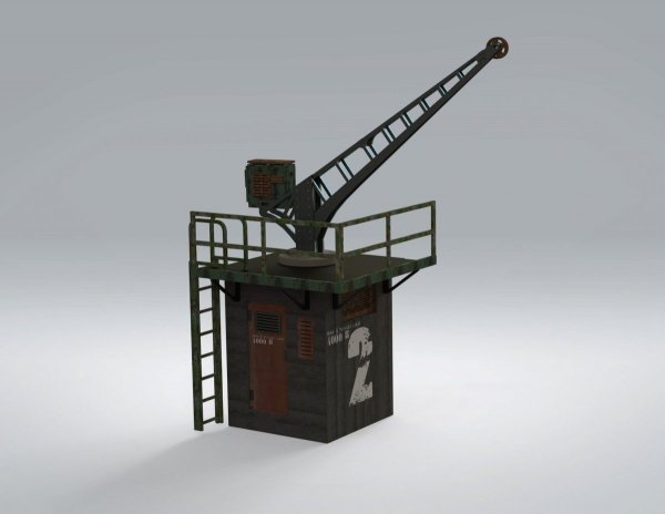 RT-Diorama 35309 4to. Railroad-Crane 1/35