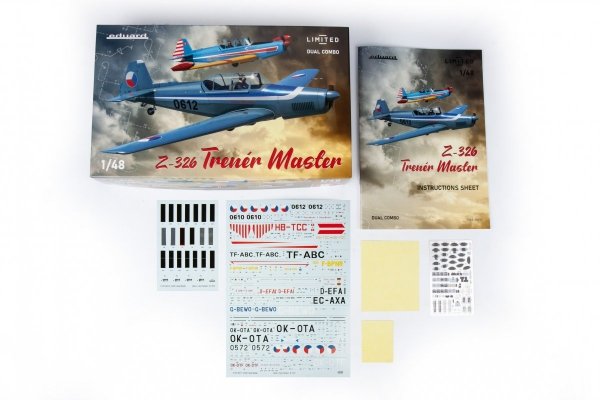Eduard 11167 Z-326 Trenér Master DUAL COMBO 1/48