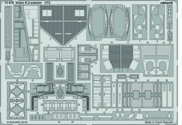 Eduard 72678 Victor K.2 exterior 1/72 AIRFIX
