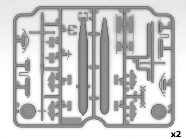 ICM 48408 WWII German Aircraft Armament 1/48