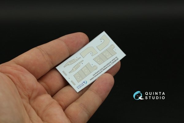 Quinta Studio QP48028 F-16 block 30/32 reinforcement plates (Kinetic 2022 tool) 1/48