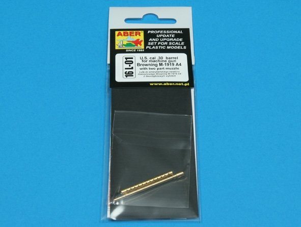 Aber 16L-01 Browing M-1919 A4 dwuczęściowy / Browning M-1919 A4 - two part 1/16