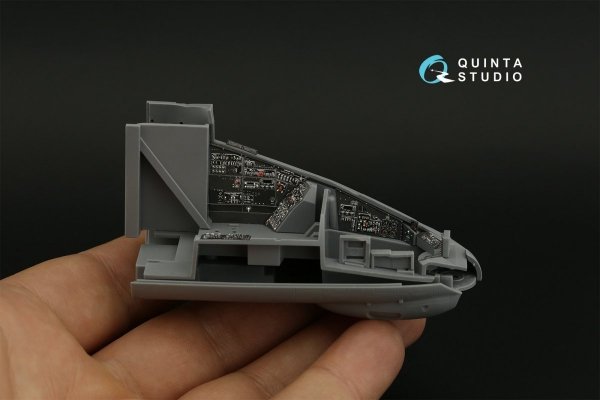 Quinta Studio QDS-48295 Mi-35M 3D-Printed &amp; coloured Interior on decal paper (Zvezda) (Small version) 1/48