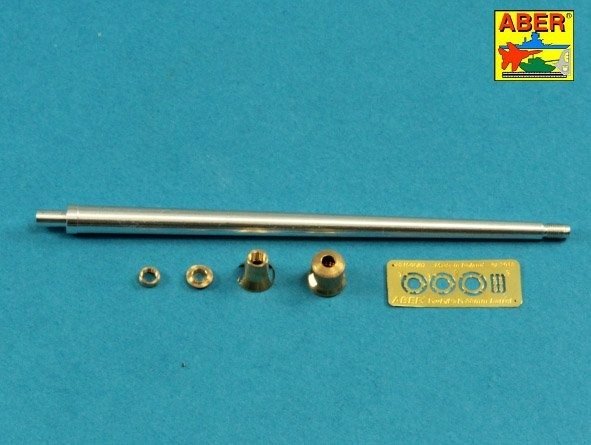 Aber 48L-36 KwK 43/2 L/71 8.8cm barrel (one piece) for King Tiger tank with Porsche turret 1/48