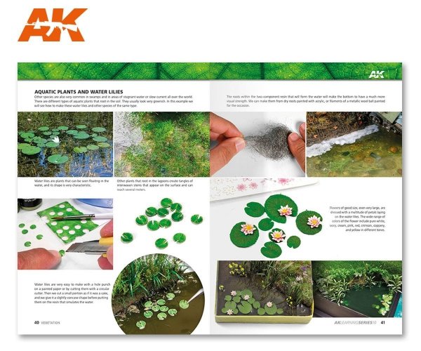 AK Interactive AK295 AK LEARNING 10: MASTERING VEGETATION IN MODELING