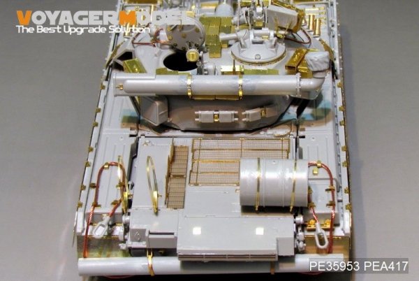 Voyager Model PE35953 Modern Russian T-80UD Main Battle Tank （smoke discharger include）For TRUMPETER 09527 1/35