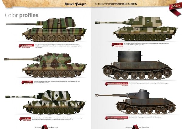 AK Interactive AK246 PAPER PANZER: PROTOTYPES &amp; WHAT IF TANKS (ENGLISH)