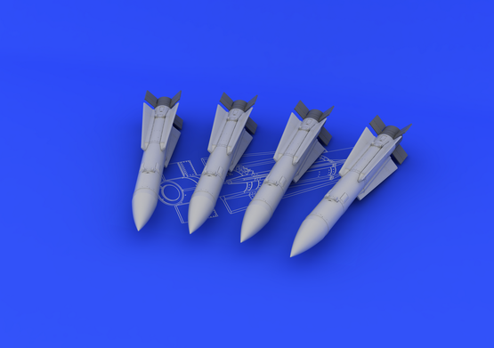 Eduard 648097 AIM-54A Phoenix 1/48