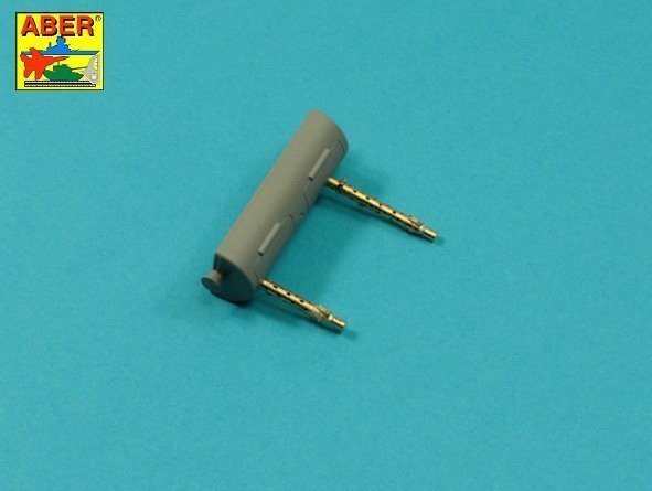 Aber 16L-18 Zestaw 2 luf do MG13k używanych w niemieckim czołgu Pz.Kpfw. I, Ausf. A/B / Set of 2 barrels for guns MG13k (short) used in German light tank Pz.Kpfw. I, Ausf.A/B 1/16