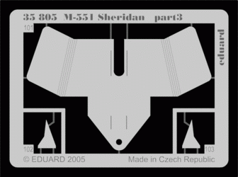 Eduard 35805 M-551 1:35 Academy