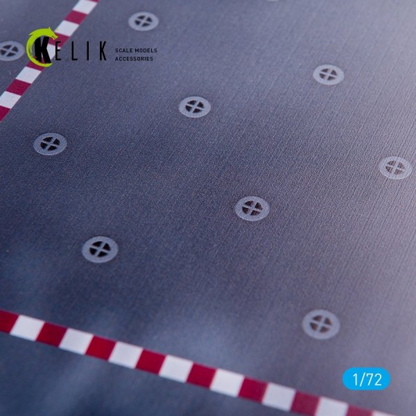 KELIK KS72031 CHARLES DE GAULLE LIFT - BASE - ACRYLIC 3 MM (280 X 180 MM) 1/72