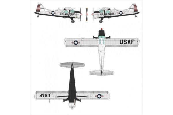 Dora Wings 48059 L-20A/U-6A Beaver 1/48