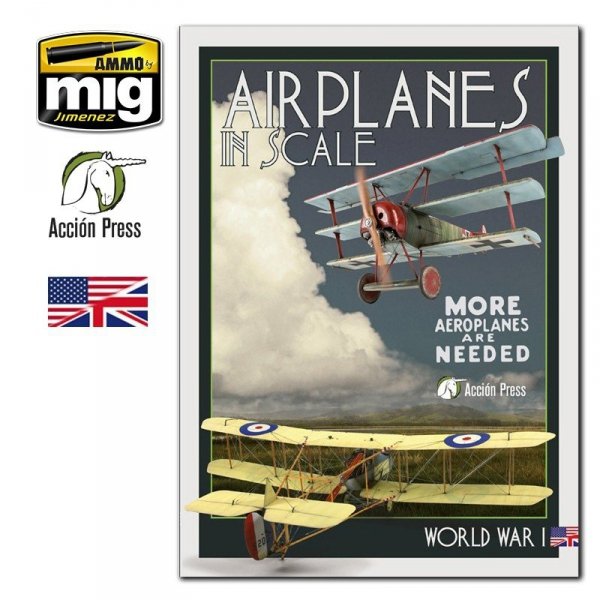 Ammo of Mig EURO0027 Airplanes in Scale - Vol III - World War I (English)