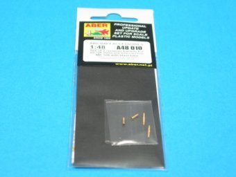 Aber A48 010 Set of 2 barrels for German aircraft 30mm machine cannons MK 108 with blast tube (1:48)